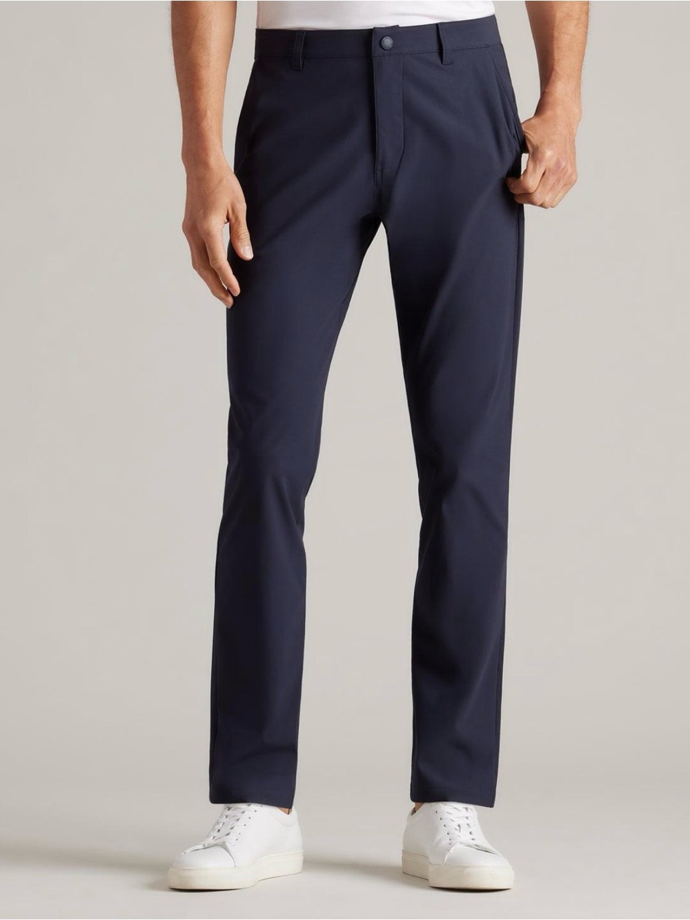Rhone Commuter Slim Pants Men’s 31x33 Navy Blue Stretch Golf Chino Tech NWT $138